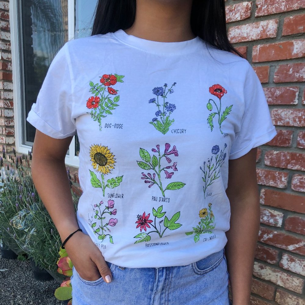 Floral Graphic Tee
